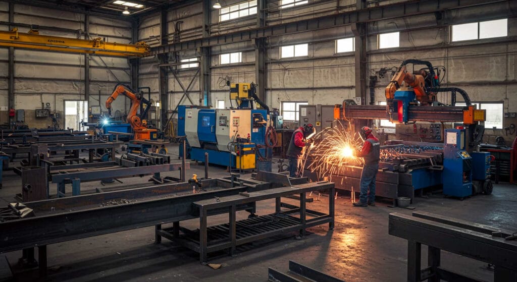 Metal Fabrication Shop creating Custom Metalwork for clients in the Amarillo, TX area.